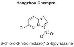 6-chloro-3-nitroimidazo[1,2-b]pyridazine