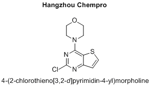 4-(2-chlorothieno[3,2-d]pyrimidin-4-yl)morpholine