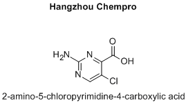 2-amino-5-chloropyrimidine-4-carboxylic acid