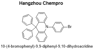 10-(4-bromophenyl)-9,9-diphenyl-9,10-dihydroacridine