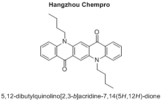 5,12-dibutylquinolino[2,3-b]acridine-7,14(5H,12H)-dione